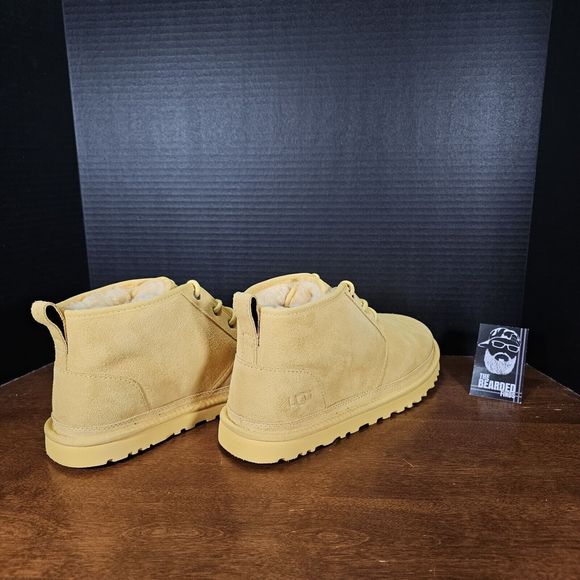 UGG Mens Neumel Suede Ankle Chukka Boot - Size 11 - 3236 - Corn - Fur Lined main image 10